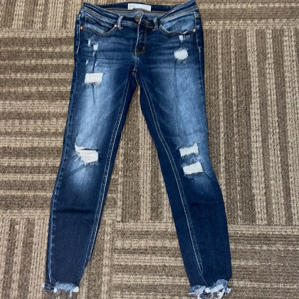 BKE Stella slim fit low rise ankle skinny jeans size 28 barely worn!